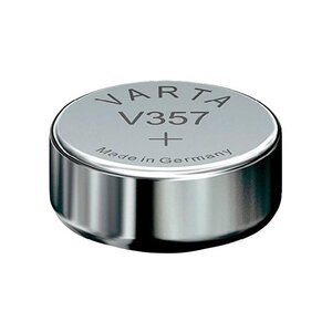 pile oxyde argent pour montres, V357 (SR44), 1,55 volt VARTA