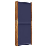 vidaXL Cloison de séparation 6 panneaux bleu foncé 420x180 cm