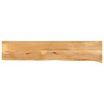 vidaXL Dessus de table à bord vivant 160x20x2 5cm bois massif manguier