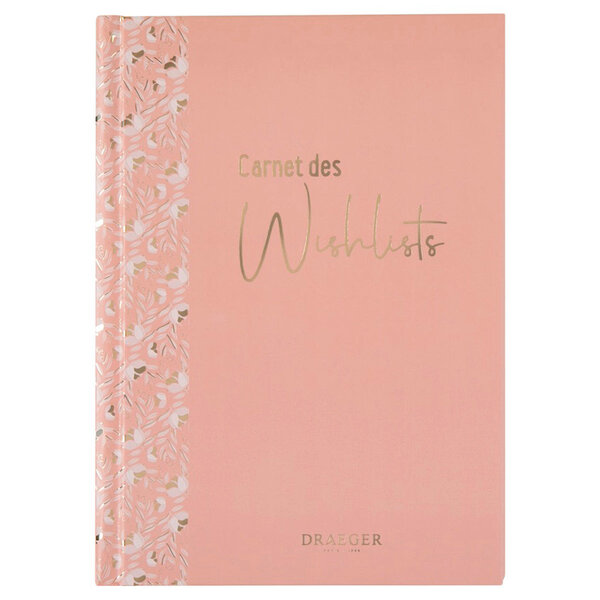 Carnet La Liste De Mes Envies - Wishlist - Draeger paris