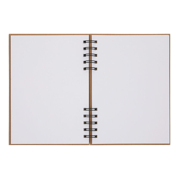 Sketchbook Kraft Spirales 80 Pages - 15x21 Cm - Draeger paris