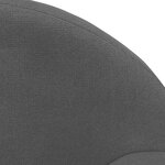 vidaXL Canapé-lit pour enfants 2 places anthracite peluche douce