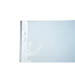 Etui Carton De 100 Pochettes Perforées Polypropylène Lisse 6/100e - A4 - Cristal - Exacompta