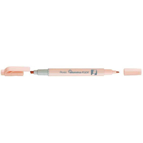Surligneur Illumina Flex Pastel  orange pastel PENTEL