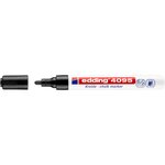 Marqueur Craie Liquide 4095 Noir Pointe Moyenne 2-3 mm x 6 EDDING