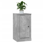 vidaXL Buffet gris béton 37 5x35 5x67 5 cm bois d'ingénierie
