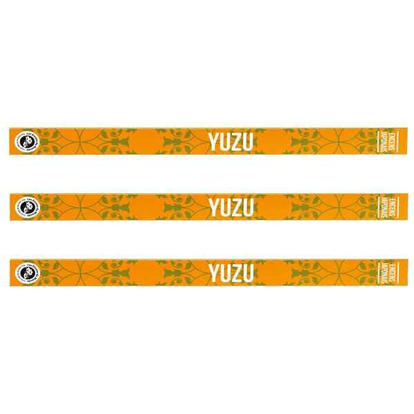 Encens japonais au yuzu 36 bâtonnets de 50 min
