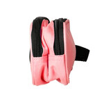 Trousse scolaire antartik ovale 2 compartiments         210x60x80mm coloris corail