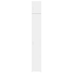 vidaXL Armoire de rangement mince blanc 30x42 5x225 cm