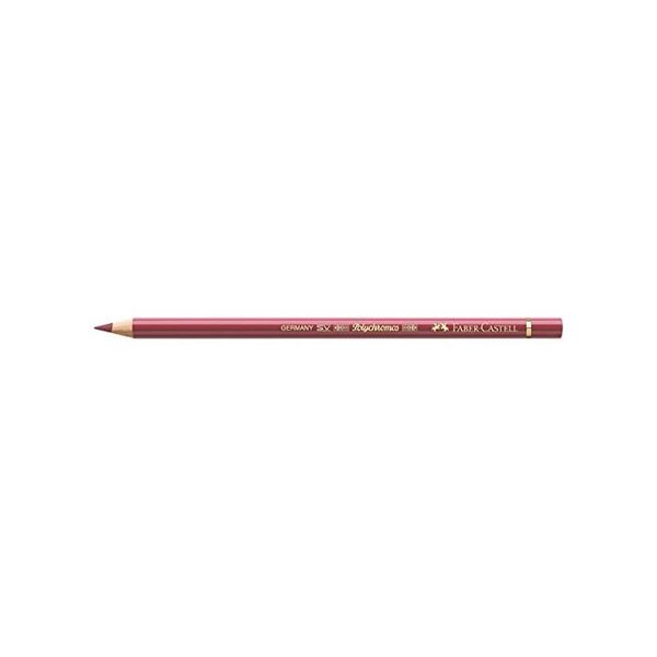 Crayon de couleur POLYCHROMOS Mine 3,8mm à l'Huile Rouge Foncé FABER-CASTELL