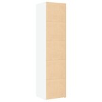vidaXL Buffet haut blanc 45x42 5x185 cm bois d'ingénierie