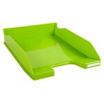 Corbeille À Courrier Combo Midi Iderama - Vert Anis Brillant - X 6 - Exacompta
