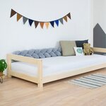 Lit enfant KIDDY 80 x 180 bois naturel