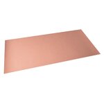 Sous Main Souple Pu Bicolore - 40x80cm - Nude/gris - Exacompta