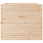vidaXL Jardinière 80x80x68 5 cm bois de pin massif