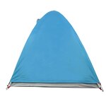 vidaXL Tente de camping à dôme 2 personne bleu imperméable