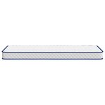 vidaXL Matelas en mousse à mémoire de forme blanc 80x200x17 cm