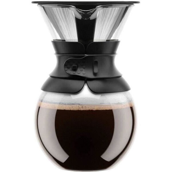 Cafetière BODUM   filtre permanent maille inox  1.0 l  8 tasses