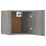 vidaXL Ensemble de meubles TV 8 Pièces Sonoma gris Bois d'ingénierie