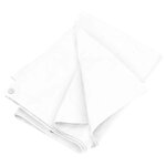 vidaXL Bâche 180 g/m² 4x4 m Blanc PEHD