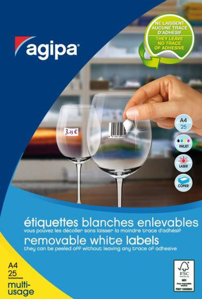 P25  Feuilles 2000 Étiquettes Multi-Usage Enl 35 6X16 9