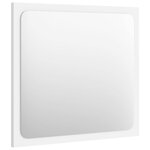 vidaXL Ensemble de meubles de salle de bain Blanc Aggloméré