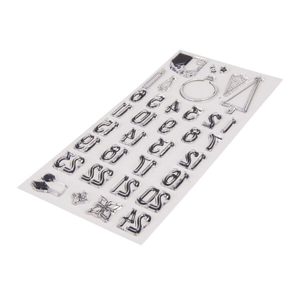 Tampon transparent Chiffres Calendrier de l'Avent Nordic 34 motifs