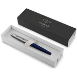 PARKER Jotter Stylo plume  bleu royal  plume moyenne  encre bleue  Coffret cadeau