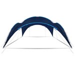 vidaXL Arceau de tente de réception 450x450x265 cm Bleu foncé
