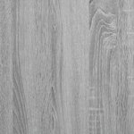 vidaXL Ensemble d'armoires de salle de bain 2 Pièces sonoma gris