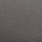 vidaXL Chaise à bascule Gris clair Tissu