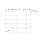 Agenda Affaires Couv Plast Grainée noir 10 x 15 cm Quovadis