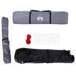 vidaXL Tente de camping cabine 4 personnes libération rapide