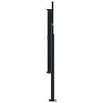 vidaXL Auvent latéral rétractable vert foncé 100x300 cm