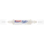 Marqueur acryl 3d dble pointe 5400 blanc trafic 2-3 mm  5-10 mm x 5 EDDING