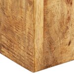 vidaXL Supports pour plantes 2 Pièces bois solide de manguier