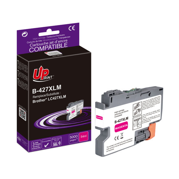 Cartouche encre UPrint compatible Brother LC427 XL magenta M