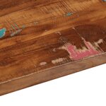 vidaXL Dessus de table 90x20x3 8 cm rectangulaire bois massif récupéré