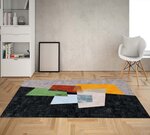 Tapis d'intérieur SCREEN 80 x 150 cm - Multicolore