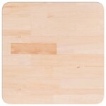 vidaXL Dessus de table carré 40x40x1 5 cm Bois chêne massif non traité