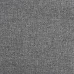 vidaXL Chaise pivotante de bureau Gris clair Tissu