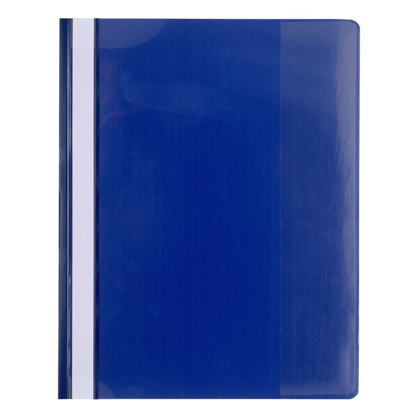 Chemise De Présentation À Lamelles Pvc Premium - A4 - Bleu - X 10 - Exacompta