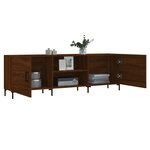 vidaXL Meuble TV chêne marron 150x30x50 cm bois d'ingénierie