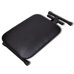 vidaXL Ensemble de tabouret et support réglable de piano