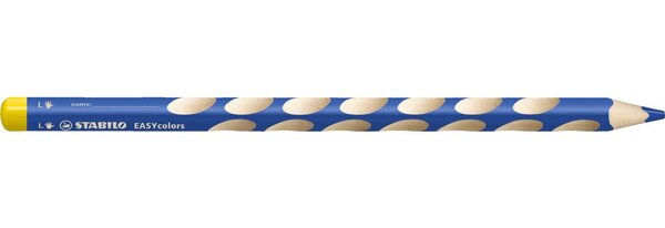 Crayon de couleur ergonomique EASYcolors Gaucher Bleu marine STABILO