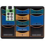 Module De Classement Storebox Multi 11 Tiroirs Neo Deco - Couleurs Assorties - Exacompta