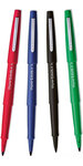 Paper Mate Flair Original - 4 feutres Assortiment de couleurs - pointe moyenne 0.7mm