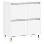 vidaXL Buffet Blanc 60x35x70 cm Bois d'ingénierie