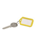 THIRARD - Lot de 5 portes-étiquettes  jaune  49.5x29mm