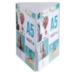 Porte-visuel Tryptique A5 - Cristal - X 10 - Exacompta
